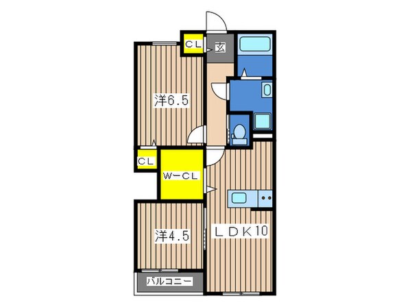 ＢＡＹ　ＰＬＡＣＥの物件間取画像